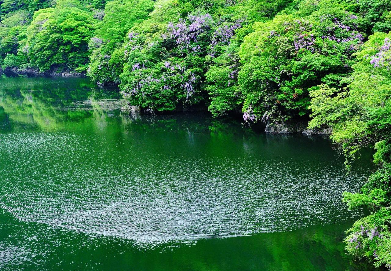 Hanayashiki Ukifune-En Uji Exterior foto